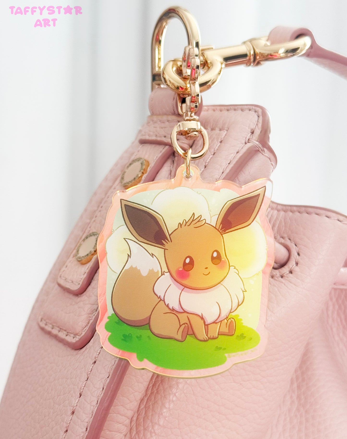 Eevee Holographic Acrylic Keychain