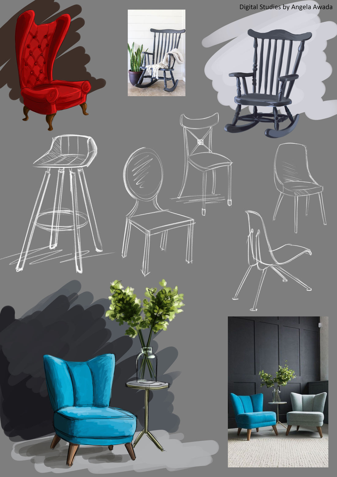 PrActice Sketches & Color Studies