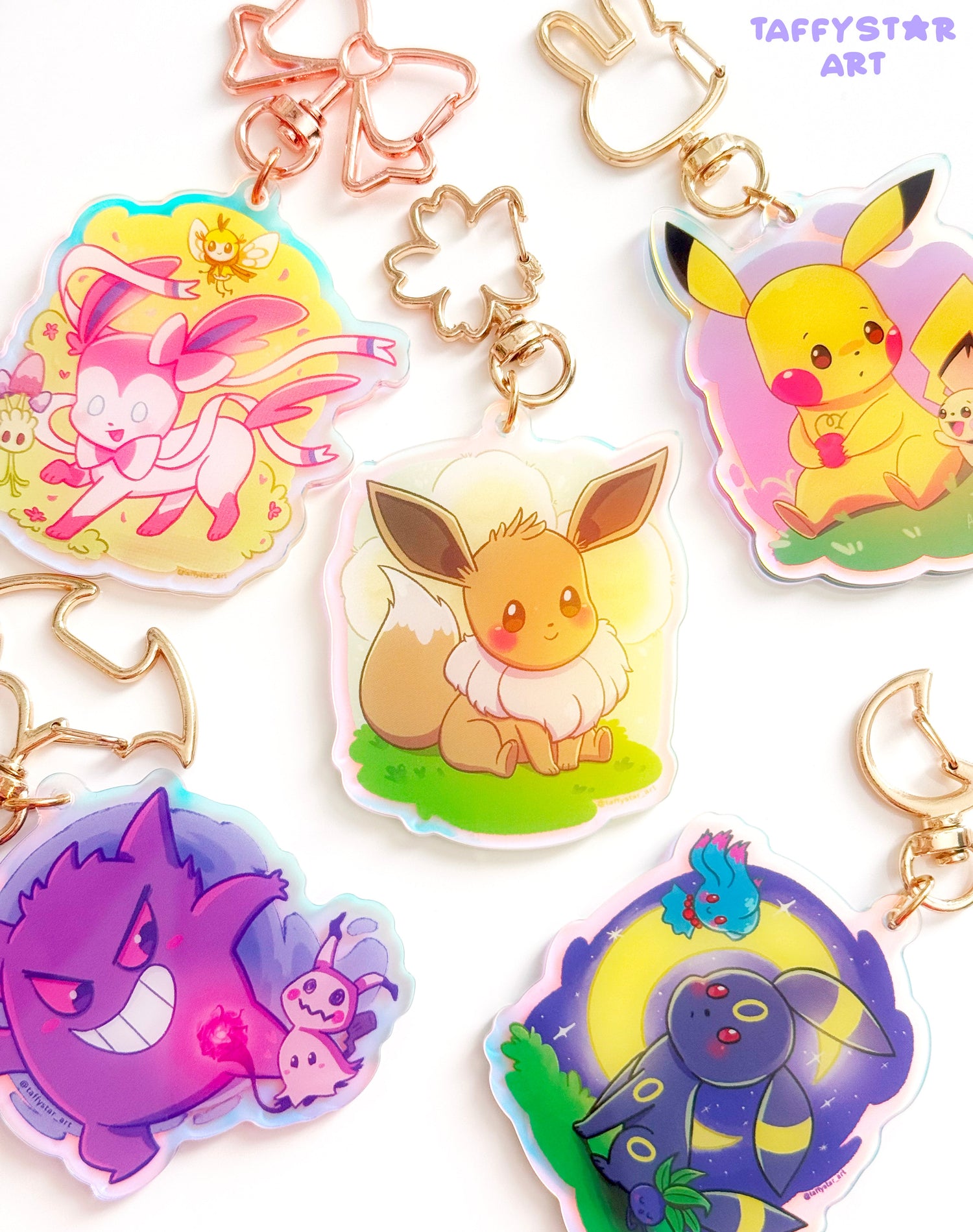 Character Art Key Chains